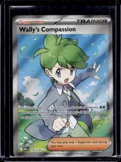 2025 Pokemon Mega Evolution Wally's Compassion Ultra Rare #176/132 - Image 1