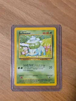 1999 Pokemon Bulbasaur Base Set 44/102 - Image 2