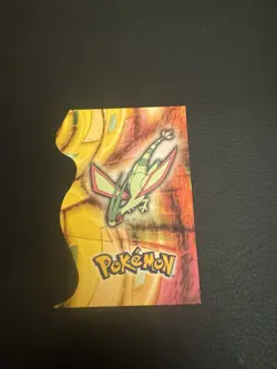 Pokemon Topps Advanced Challenge Die-cut Embossed Flygon - Image 1