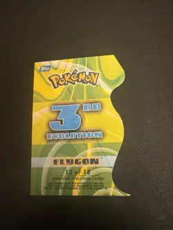 Pokemon Topps Advanced Challenge Die-cut Embossed Flygon - Image 4