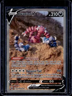 2023 Pokemon SWSH Crown Zenith Drapion V Galarian Gallery #GG49/GG70 - Image 1