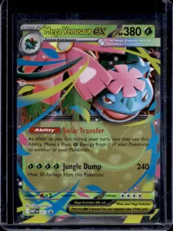 2025 Pokemon ME Black Star Promos Mega Venusaur ex #013 - Image 1