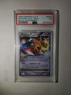 2007 Pokemon Diamond & Pearl Black Star Promos Giratina LV.X #DP38 PSA 7 - Image 1