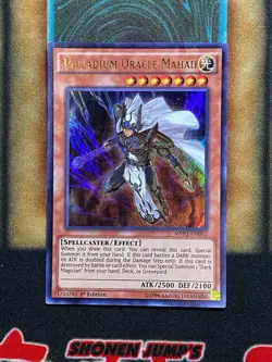 Yugioh Palladium Oracle Mahad MVP1-EN053 Ultra Rare 1st Ed LP - Image 1