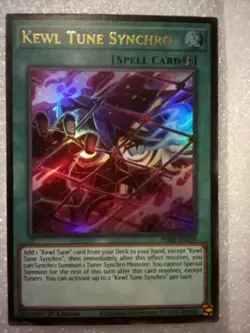 Yugioh! Kewl Tune Synchro Phantom Revenge PHRE-EN039 Unplayed - Image 2