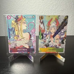 Yamato and Black Maria ST13-016/OP08-74 Illustration Box 2 sealed promos 2 pack - Image 1