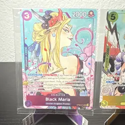 Yamato and Black Maria ST13-016/OP08-74 Illustration Box 2 sealed promos 2 pack - Image 2