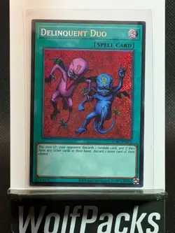 Legendary Collection Kaiba Unlimited - Delinquent Duo LCKC-EN101 Secret Rare - Image 1