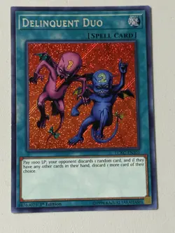 Delinquent Duo LCKC-EN101 Legendary Collection Kaiba 1st Edition - Image 1