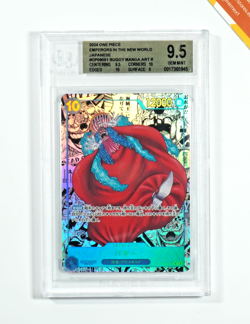 One Piece BGS 9.5 Buggy Manga #OP09-051 Emperors New Worlds 2024 Japanese - Image 1