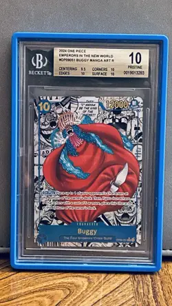Buggy Manga OP09-051 Emperors in the New World Foil English Edition BGS 10 - Image 1