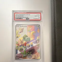 Pokemon 2024 Bulbasaur 143/142 Sv07: Stellar Crown Illustration Rare PSA 10 - Image 1