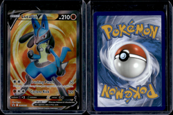 Lucario V - SWSH213 - Full Art Pokemon Promo Sword & Shield Rare Holo Card - Image 1