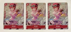 2025 One Piece Koala CS Event Pack (3x) Cards Gold Foil Stamp P-069 English - Image 1