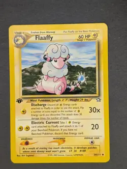 Lot Of 8 Vintage Pokemon Cards - Neo Genesis (6x 1st Ed, 2x Regular) - Image 2