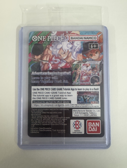 ONE PIECE CARD GAME - COLLEGE BASKETBALL US VOYAGE P-055 Monkey.D.Luffy SEALED - Image 3