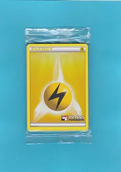 2011 Play! Pokemon Sealed Pack of 8 Foil League Promo Energy Cards - Image 1