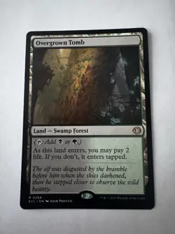 Overgrown Tomb 266 Lorwyn Eclipsed MTG Unplayed Regular M/NM, Pack To Sleeve - Image 1