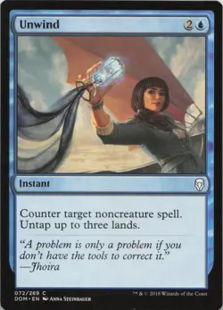 Unwind C Dominaria 72 - LP MTG - Image 1
