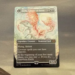 Eirdu, Carrier of Dawn MINT Borderless 286 Lorwyn Eclipsed ECL MTG Unplayed M/NM - Image 1