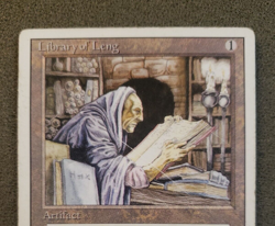 Library of Leng Revised HP Uncommon MAGIC THE GATHERING CARD (DS3D1A4) - Image 3