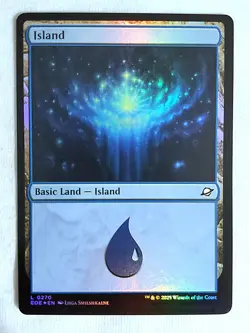 Island #270 Edge of Eternities Foil Magic the Gathering - Image 1