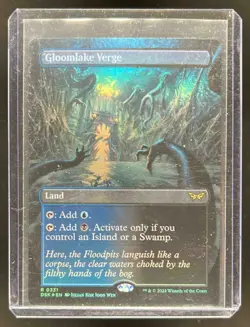 2024 Magic: The Gathering Duskmourn: House of Horror Gloomlake Verge Foil #0331 - Image 1