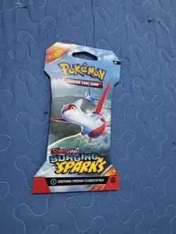 Pokemon Scarlet & Violet Surging Sparks Sealed Booster Pack - Image 1