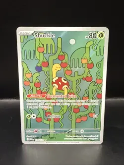 Pokemon Shuckle 136/132 Me01: Mega Evolution Holo - Image 2