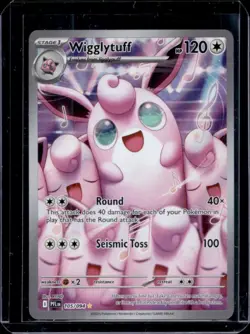 2025 Pokemon Phantasmal Flames PFL EN Wigglytuff Illustration Rare #105/094 - Image 1