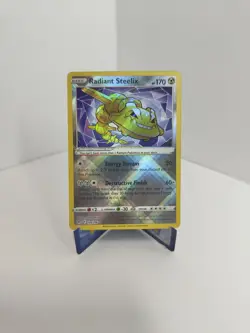 Pokemon TCG Radiant Steelix 124/196 Lost Origin NM/Mint Condition - Image 1