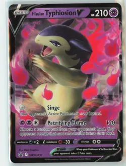 Hisuian Typhlosion V SWSH237: Black Star Promo - Pokemon TCG - Ultra Rare - Image 1