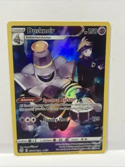 Dusknoir Holographic Full Art Rare TG06/TG30 Pokemon TCG Brilliant Stars NM/M - Image 1