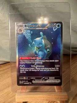 Pokemon Blastoise EX 200/165 Special Illustration Rare SV Scarlet & Violet 151 - Image 1