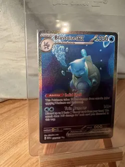 Pokemon Blastoise EX 200/165 Special Illustration Rare SV Scarlet & Violet 151 - Image 3