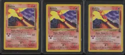 2000 Pokemon Power of One (LOT x3) MOLTRES #21 Black Star Promo Vintage JFB4 - Image 1