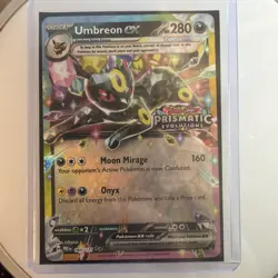 Pokemon Prismatic Evolutions Umbreon ex 060/131 Surprise Box Stamped - Image 1