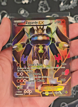 Zygarde EX Full Art 54a/124 Pokemon TCG XY Fates Collide Near Mint 2017 - Image 1