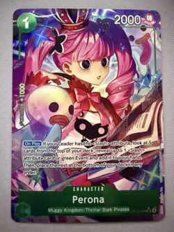 One Piece TCG - Legacy of the Master - Perona OP12-034 SR Alt Art - Image 1