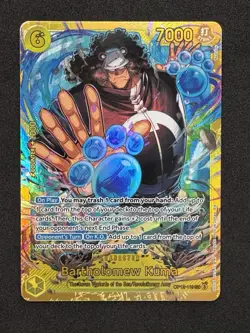 OP12-110 Bartholomew Kuma SEC Alt Art AA One Piece Card Game TCG CCG English - Image 1