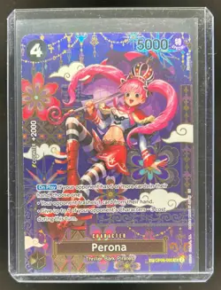 2026 One Piece Azure Sea's Seven Perona Alt Art #OP06-093 - Image 1