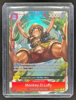 2024 One Piece Wings of The Captain Monkey.D.Luffy #OP06-013 - Image 1