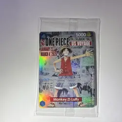 One Piece TCG Monkey D. Luffy Rutgers College Promo - Sealed - Image 2