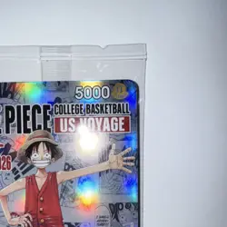 One Piece TCG Monkey D. Luffy Rutgers College Promo - Sealed - Image 4
