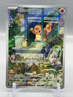 Charmander 044 Holo Black Star Promo SVP Scarlet And Violet Pokemon TCG Card, NM - Image 1