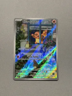 Pokemon TCG Scarlet and Violet Black Star Promo Charmander Card 044 - Image 1