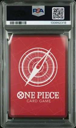 Monkey D. Luffy OP13-001 Japanese One Piece Carrying on His Will Alt Art- PSA 10 - Image 2