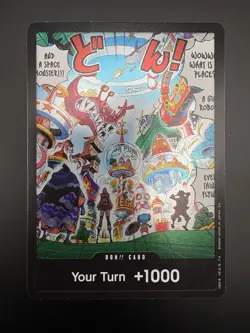 One Piece The Azure Sea’s Seven OP14 Egghead Don Card English NM - Image 1