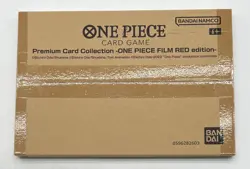 One Piece TCG Premium Card Collection Film Red Edition English SEALED - Image 1