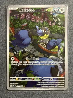 Pokemon Rookidee 225/193 Sv02: Paldea Evolved Illustration Rare Holo 60 HP Card - Image 1